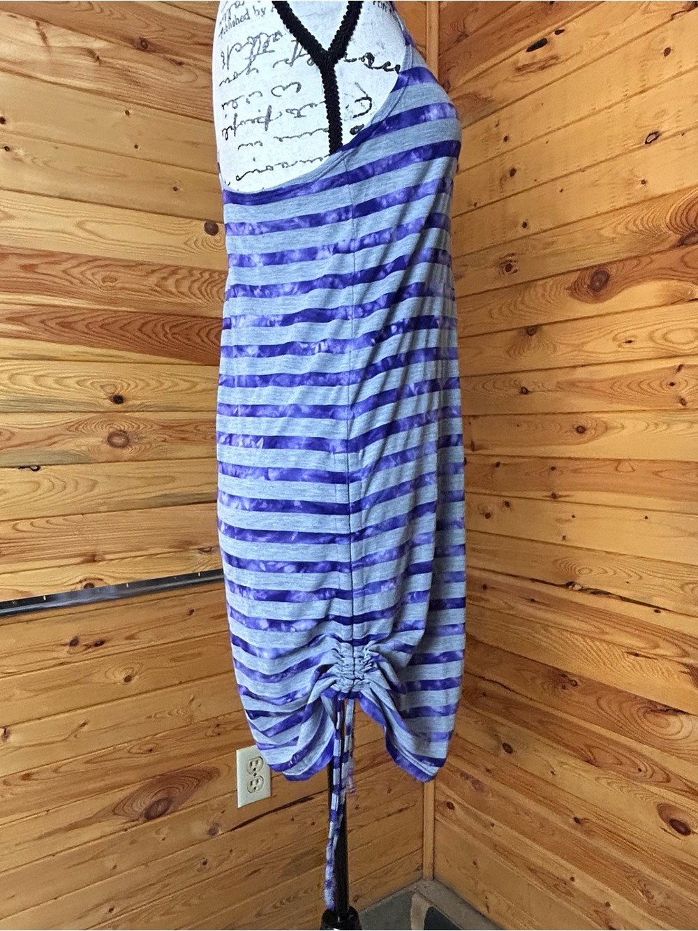 Speedo Purple Striped Tank Dress - Picture 10 of 13
